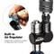 Capri Tools Swivel Air Hose Connector 1/4 in. M  NPT x 1/4 in. F NPT with Built-in Air Regulator CP21400 - alternate 2